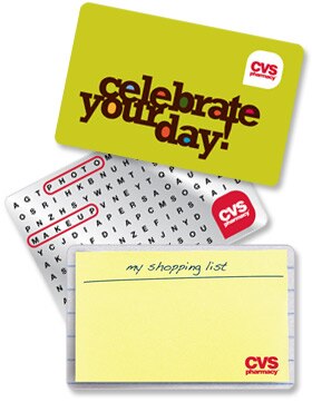 CVS/pharmacy Gift Cards.
