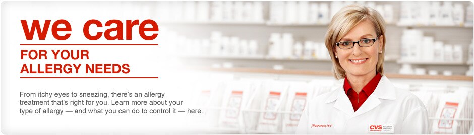 We care for your allery needs. From itchy eyes to sneezing, there's an allergy treatment that's right for you. learn more about your type of allergy - and what you can do to control it - here.