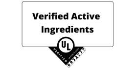 Verified Active Ingredients