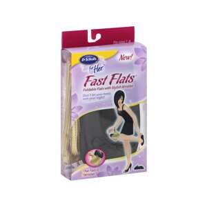Dr. Scholl's For Her - Zapatos bajos Fast Flats, talla 7-8