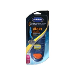Dr. SchoDr. Scholl's P.R.O. Pain Relief Orthotics for Arch Pain Relief Women's 6-10