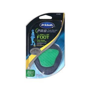 Dr. Scholl's P.R.O. Pain Relief Orthotics for Ball of Foot Shockguard