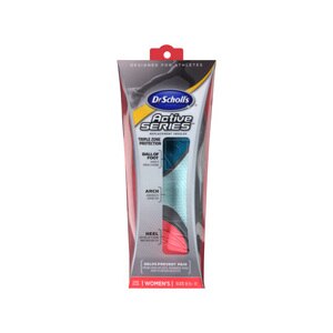 Dr. Scholls Active Series Women's Replacement Insoles, Size 8.5-11