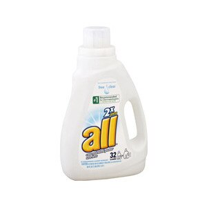 All 2x Concentrated Laundry Detergent Free Clear