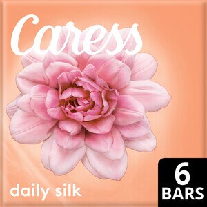 Caress Daily Silk Silkening Beauty Bars, White Peach & Silky Orange Blossom