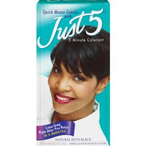 Just 5 Colorant Natural Rich Black