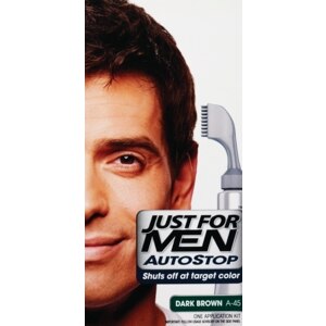 Just for Men AutoStop Hair Color, Dark Brown A-45