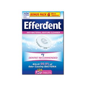 Efferdent Denture Cleanser Tablets