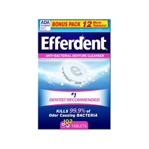 Efferdent Denture Cleanser Tablets