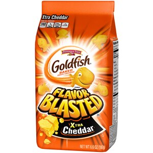 Pepperidge Farm Flavor Blasted Goldfish Xtra Cheddar Baked Snack Crackers