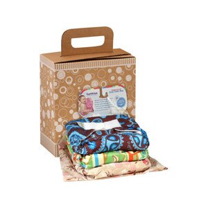 Bumkins Girls Assorted 3-Pack Cover Bundle Kit Small (9-16 lbs)