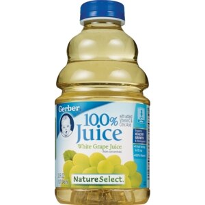 Gerber 100% Juice White Grape