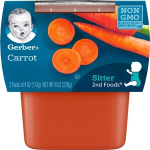 Gerber 2nd Foods Carrots 2 Pack