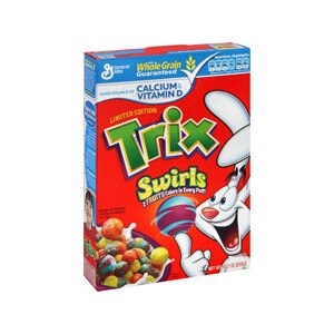 Trix Swirls Cereal