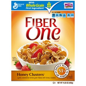 Fiber One Honey Cluster Cereal