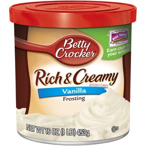 Betty Crocker Rich & Creamy Vanilla Frosting