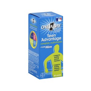 One-A-Day Teen Advantage Complete Multivitamin Tablets for Him