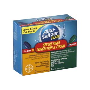 Alka-Seltzer Plus Day & Night Severe Sinus Congestion & Cough Liquid Gels
