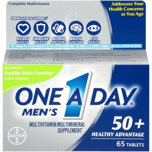 One-A-Day Men's 50 Plus Advantage Tablets