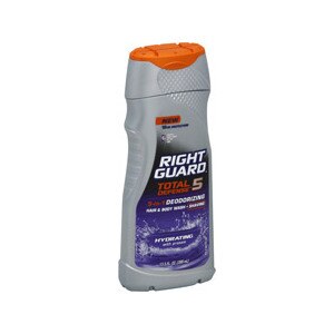 Right Guard Total Defense Hydrating 5-in-1 Deodorizing Hair & Body Wash + Shaving