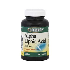 Radiance Alpha Lipoic Acid 200 mg Capsules