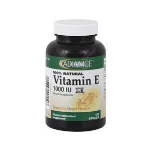 Radiance Natural Vitamin E Softgels 1000 IU