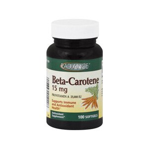 Radiance Beta-Carotene Provitamin A Softgels 25,000 IU