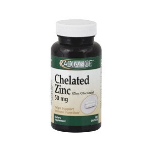Radiance Chelated Zinc Caplets 50 mg