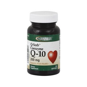 Radiance Q-Sorb Coenzyme Q-10 Softgels 200 mg