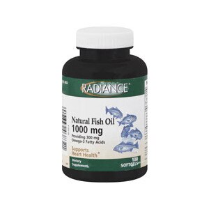Radiance Natural Fish Oil Softgels 1000 mg