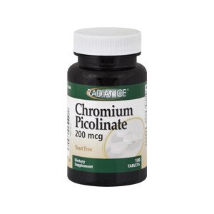 Radiance Chromium Picolinate Tablets 200 mcg