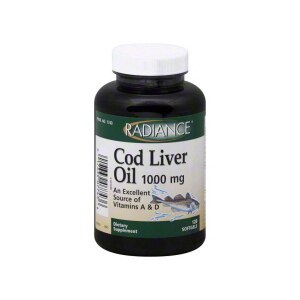 Radiance Cod Liver Oil Softgels 1000 mg