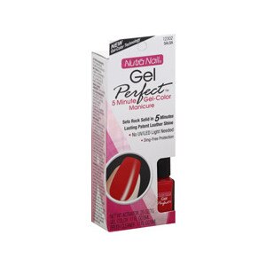 Nutra Nail Gel Perfect 5 Minute UV-Free Gel-Color Manicure, Salsa 12302