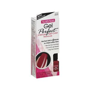 Nutra Nail Gel Perfect 5 Minute UV-Free Gel-Color Manicure, Orchid 12754