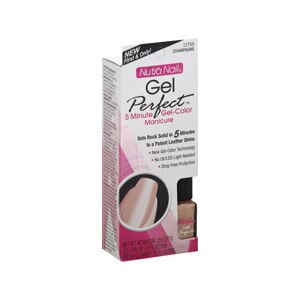 Nutra Nail Gel Perfect 5 Minute UV-Free Gel-Color Manicure, Champagne 12755