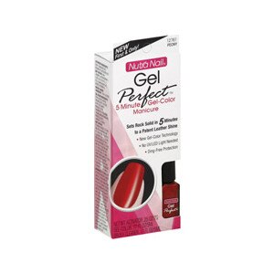 Nutra Nail Gel Perfect 5 Minute UV-Free Gel-Color Manicure, Peony 127611