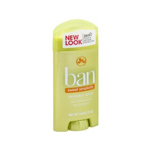 Ban Anti-Perspirant Deodorant Invisible Solid Sweet Simplicity