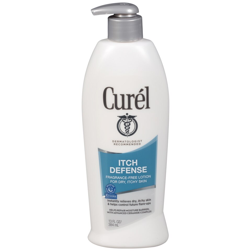 Curel Itch Defense Lotion for Dry, Itchy Skin