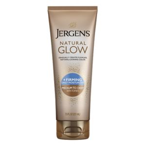 Jergens Natural Glow +Firming Daily Moisturizer, Medium to Tan Skin Tones