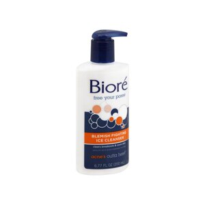 Biore Blemish Fighting Ice Cleanser