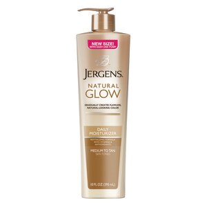 Jergens Natural Glow Daily Moisturizer, Medium to Tan Skintones
