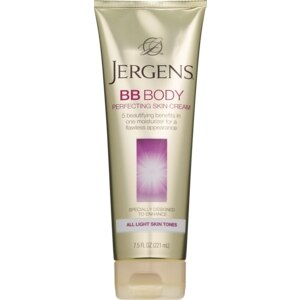 Jergens BB Body Perfecting Skin Cream, Light Skin Tones