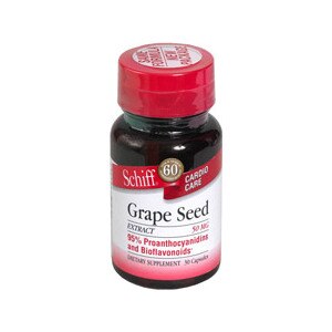 Schiff Grape Seed Extract 50 mg Capsules