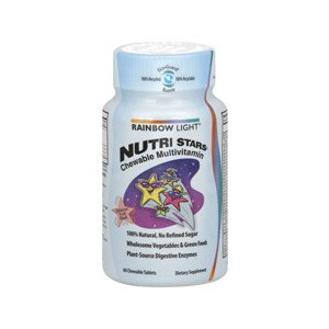 Rainbow Light Nutri Stars Multivitamin Chewable Tablets