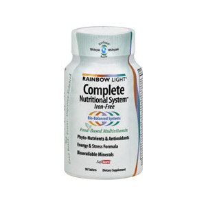 Rainbow Light Complete Nutritional System Iron-Free Multivitamin Tablets