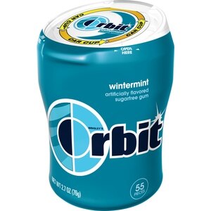 Orbit Wintermint Sugarfree Gum Car Cup