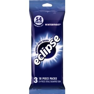 Eclipse Sugarfree Gum Winterfrost