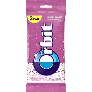 Orbit Sugarfree Gum Bubblemint