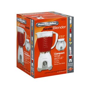 Proctor Silex Durable Blender Compact Storage 48oz