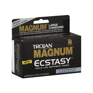Trojan Magnum Ecstasy UltraSmooth Premium Latex Condoms